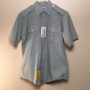 Military Size 16 Short Sleeve Shirt NWT